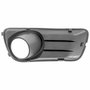 Grade Parachoque Fiat Palio 2008 2009 2010 2011 2012 Com Furo Cinza Lado Esquerdo Motorista