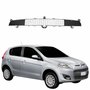 Grade Superior Parachoque Dianteiro Fiat Palio 2012 Até 2017 Central Cinza