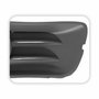 Grade Parachoque Fiat Siena G3 2008 2009 2010 2011 2012 Sem Furo Cinza Lado Direito Passageiro