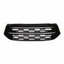 Grade Parachoque Fiat Toro 2016 2017 2018 2019 2020 2021 Preto Fosco Com Friso Cromado