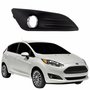 Grade Parachoque Ford New Fiesta 2014 2015 2016 2017 2018 Aro Cromado Com Furo Lado Direito Passageiro