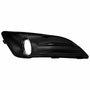Grade Parachoque Ford New Fiesta 2014 2015 2016 2017 2018 Aro Cromado Com Furo Lado Esquerdo Motorista