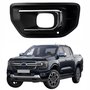 Grade Parachoque Ford Ranger 2024 2025 Com Furo Com Moldura Cromada Lado Esquerdo Motorista