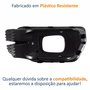 Grade Parachoque Ford Ranger 2024 2025 Com Furo Com Moldura Cromada Lado Esquerdo Motorista