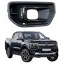 Grade Parachoque Ford Ranger 2024 2025 Com Furo Com Moldura Preta Lado Direito Passageiro