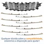 Grade Parachoque Gm Cruze Sedan Ltz 2016 2017 2018 2019 Com Kit 8 Frisos Cromados
