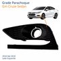 Grade Parachoque Gm Cruze Sedan 2016 Até 2019 Com Furo Lado Esquerdo Motorista