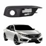 Grade Parachoque Honda Civic 2017 2018 2019 2020 Com Furo Lado Direito Passageiro