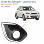 Grade Parachoque Mitsubishi ASX 2013 Até 2016 Com Aro Cromado Lado Direito Passageiro