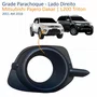 Grade Parachoque Mitsubishi Pajero Dakar L200 Triton 2011 Até 2016 Lado Direito Passageiro