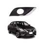 Grade Parachoque Nissan Versa 2015 Até 2021 Com Furo Friso Cromado Lado Direito Passageiro