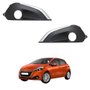 Par Grade Parachoque Peugeot 208 2017 2018 2019 2020 Com Furo Com Friso Cinza