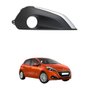 Grade Parachoque Peugeot 208 2017 2018 2019 2020 Com Furo Com Friso Cinza Lado Direito Passageiro