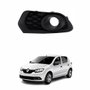 Grade Parachoque Renault Sandero 2014 até 2018 Com Furo Lado Esquerdo Motorista