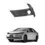 Grade Parachoque Toyota Corolla 2017 2018 2019 Grafite Com Furo Lado Esquerdo Motorista