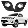 Grade Parachoque Toyota Hilux Srv 2016 2017 2018 Cromado Com Furo
