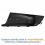 Grade Para-choque Vw Fox 2011 2012 2013 2014 Sem Furo Com Friso Cromado Lado Direito Passageiro