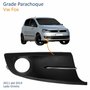 Grade Parachoque Vw Fox 2011 Até 2014 Com Furo Com Friso Cromado Lado Direito Motorista