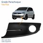 Grade Parachoque Vw Fox 2011 Até 2014 Com Furo Com Friso Cromado Lado Esquerdo Motorista