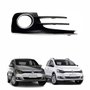 Grade Parachoque Vw Fox Spacefox 2015 Até 2019 Com Furo Com Friso Cromado Lado Direito Passageiro