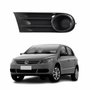 Grade Parachoque Vw Gol G5 2009 Até 2013 Sem Furo Preta Lado Esquerdo Motorista