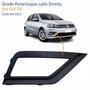 Grade Parachoque Vw Gol G8 2018 Até 2023 Com Furo Lado Direito Passageiro
