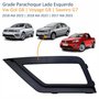 Grade Parachoque Vw Gol Voyage G8 Saveiro G7 2017 Até 2023 Com Furo Lado Esquerdo Motorista