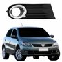 Grade Parachoque Vw Gol G5 2008 2009 2010 2011 2012 Com Furo Friso Cromado Lado Direito Passageiro