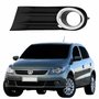 Grade Parachoque Vw Gol G5 2008 2009 2010 2011 2012 Com Furo Friso Cromado Lado Esquerdo Motorista
