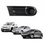 Grade Parachoque Vw Gol Voyage Saveiro G5 2009 Até 2013 Sem Furo Preta Lado Esquerdo Motorista