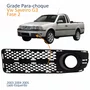 Grade Parachoque Vw Saveiro G3 2003 2004 2005 Com Furo Fase 2 Lado Esquerdo Motorista
