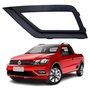 Grade Parachoque Vw Saveiro G7 2017 Até 2023 Com Furo Lado Esquerdo Motorista