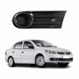 Grade Parachoque Vw Voyage G5 2009 Até 2013 Sem Furo Preta Lado Direito Passageiro