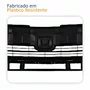 Grade Radiador Honda City 2022 2023 2024 Preta Com Moldura Cromada