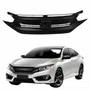 Grade Radiador Preta Honda Civic 2017 2018 2019 2020 Com furo Sensor