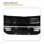 Grade Radiador Honda Hrv 2019 2020 2021 Black Piano Com Friso Cromado
