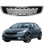 Grade Radiador Kia Cerato 2017 2018 2019 Preto Com Friso Cromado