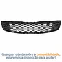 Grade Radiador Kia Cerato 2017 2018 2019 Preto Com Friso Cromado
