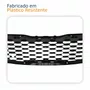 Grade Radiador Kia Cerato 2017 2018 2019 Preto Com Friso Cromado