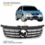 Grade Radiador Vw Bora 2008 2009 2010 2011 Com Friso Cromado
