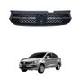 Grade Radiador Fiat Cronos 2018 2019 2020 2021 Texturizada Com Friso Cromada