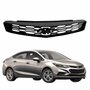 Grade Radiador Gm Cruze Sedan LT 2016 Até 2019 Sem Furo Friso