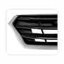 Grade Radiador Hyundai Creta 2020 Até 2022 Preta Com Moldura Prata