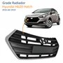 Grade Radiador Hyundai Hb20 Hatch 2016 Até 2019 Com Moldura Cromada