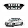 Grade Radiador Hyundai Hb20 Sedan 2020 2021 2022 Com Moldura Prata