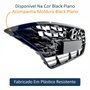 Grade Radiador Hyundai HB20x Hatch 2020 Até 2022 Black Piano Com Moldura Black Piano