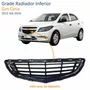 Grade Radiador Inferior Gm Onix 2012 Até 2016 Com Friso Cromado