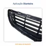 Grade Radiador Inferior Gm Onix 2012 Até 2016 Gm Prisma 2013 Até 2016 Com Friso Cromado