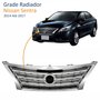 Grade Radiador Nissan Sentra 2014 Até 2017 Cromada