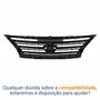 Grade Radiador Nissan Sentra 2014 Até 2017 Cromada